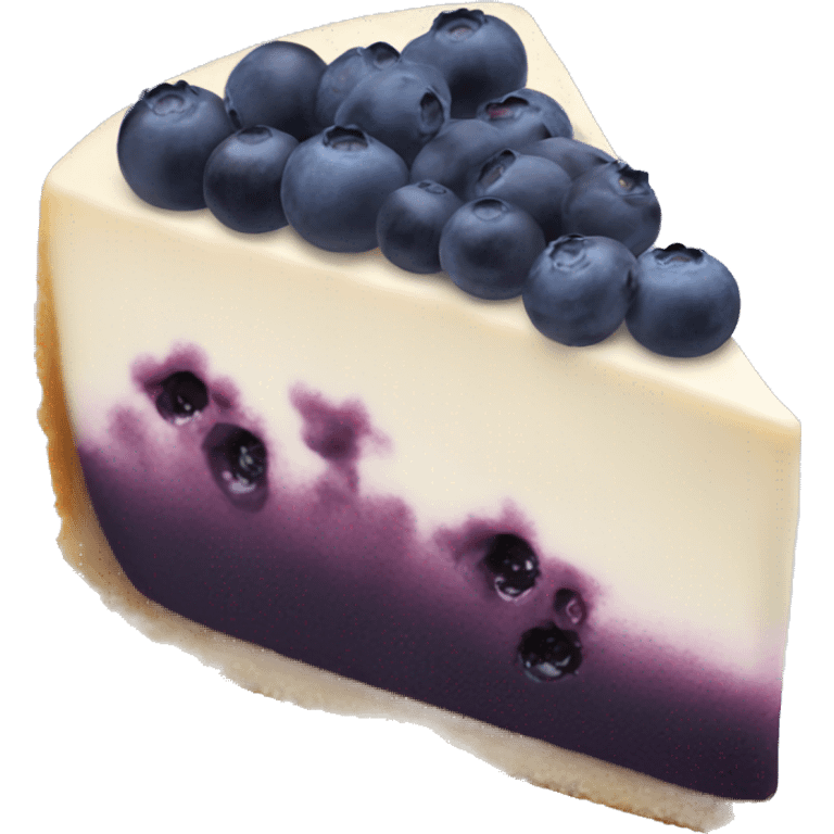 Blueberry Cheesecake  emoji