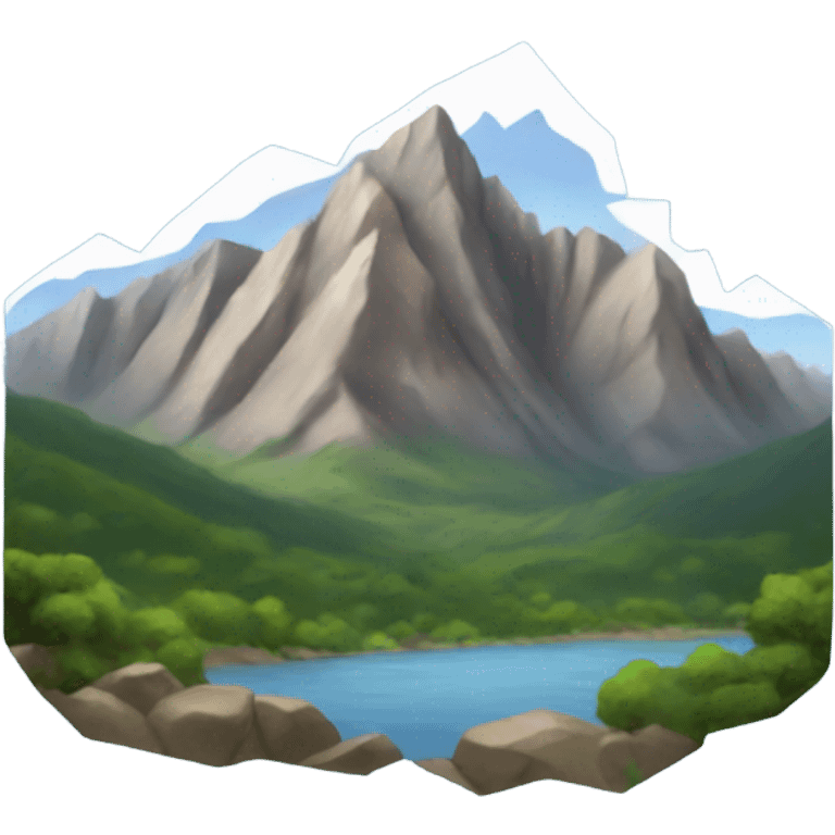 Mountains emoji