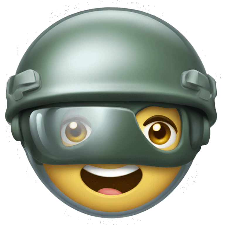 millitary bubble emoji