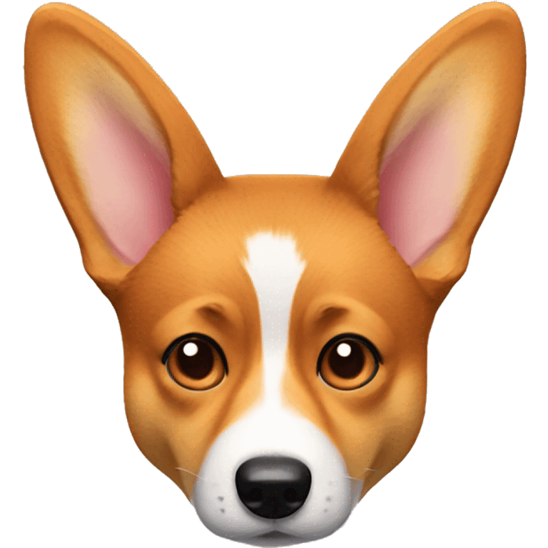 corgi with fox ears  emoji