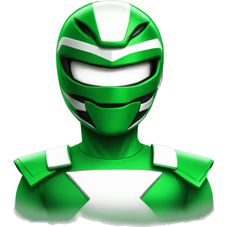 Green power ranger emoji