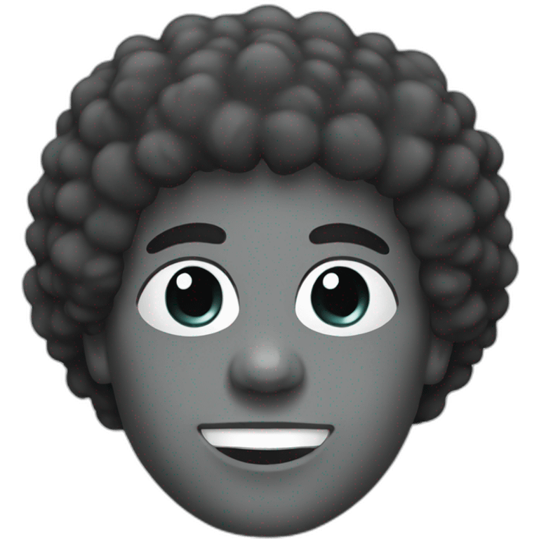 Afro emoji