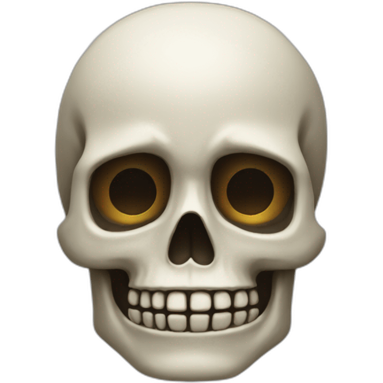 Calavera enojada emoji