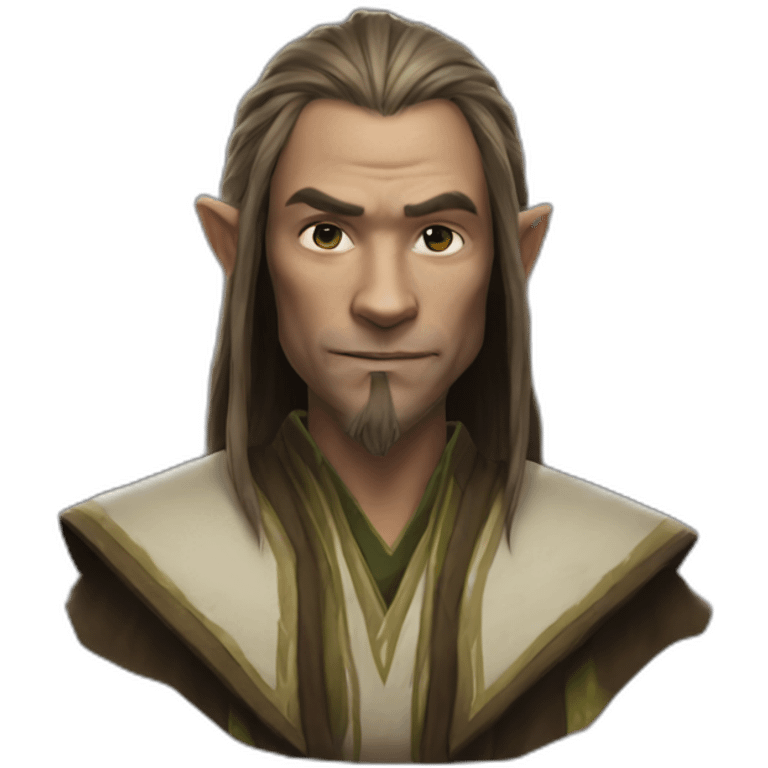 hyperrealist jedi in world of warcraft emoji