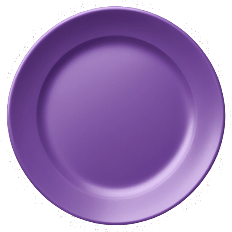 purple plate emoji