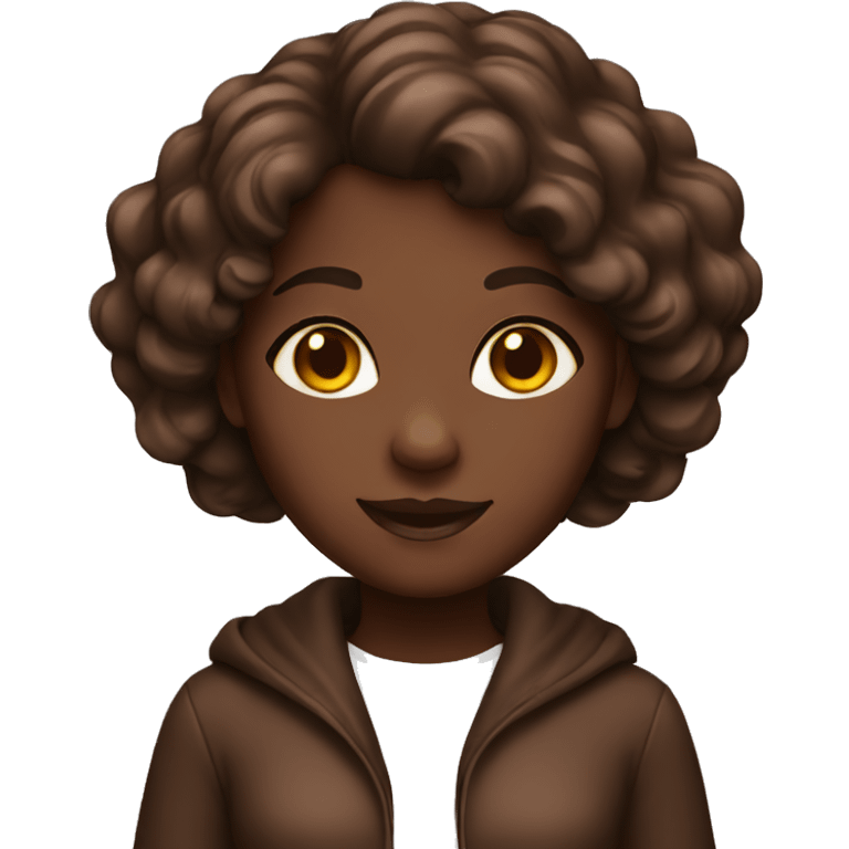 chocolate girl emoji