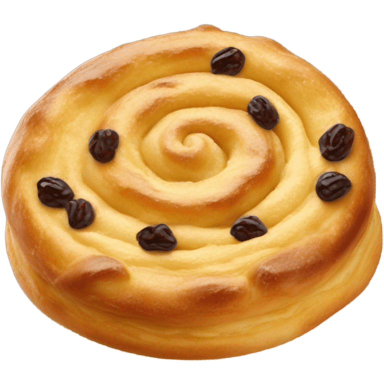 Pain aux raisins  emoji