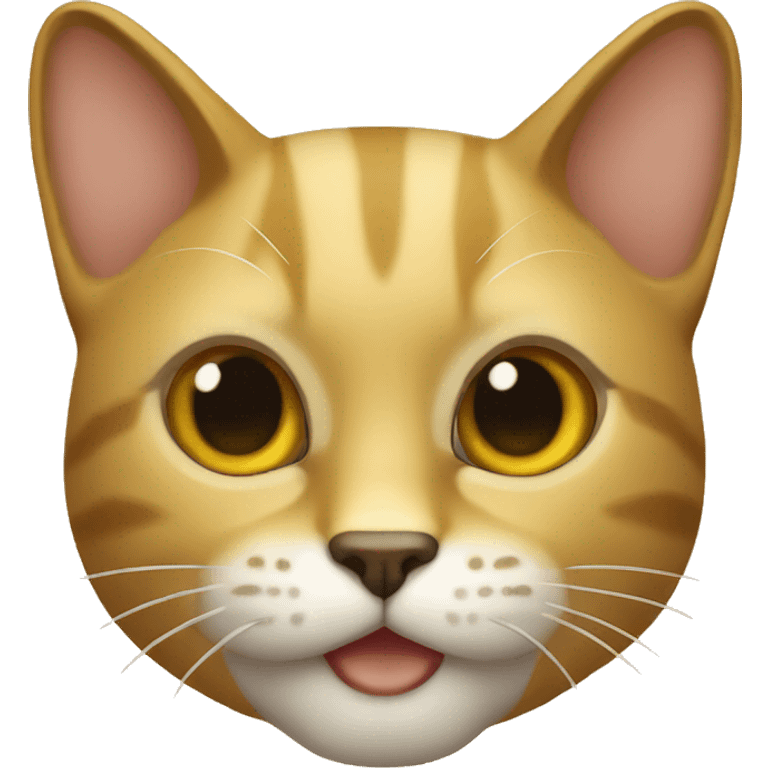 Gato dorado  emoji