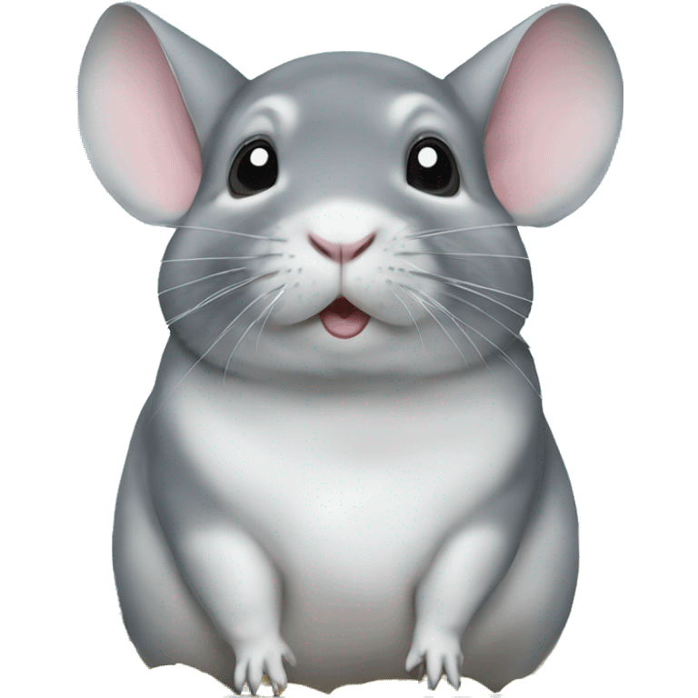 Chinchilla in tank emoji