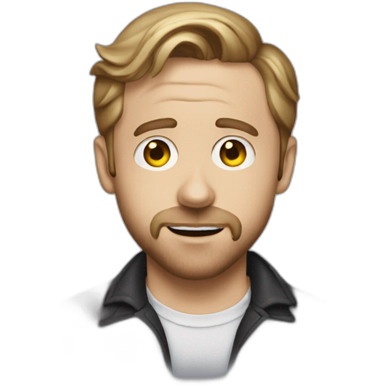 Ryan gosling as a ghost emoji