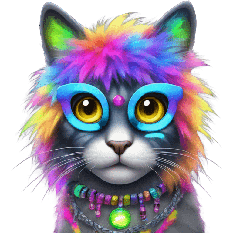 rave cat emoji