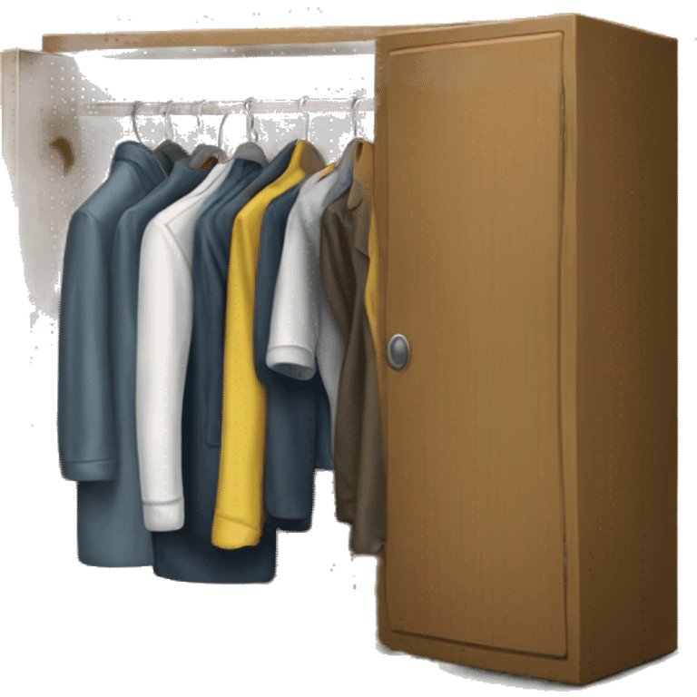 Broken wardrobe emoji