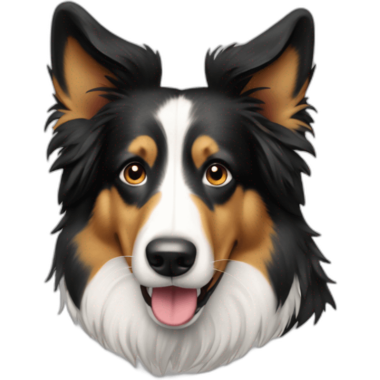 Bordeur collie emoji