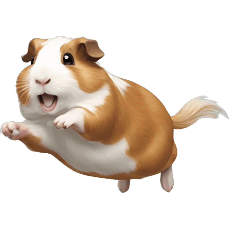 Guineapig jumping emoji