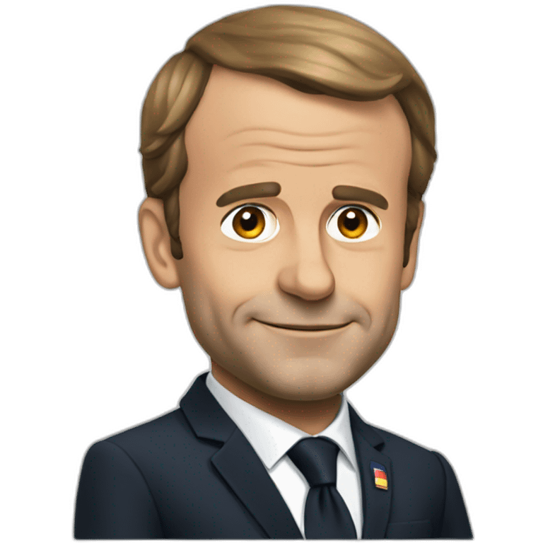 Président Macron emoji