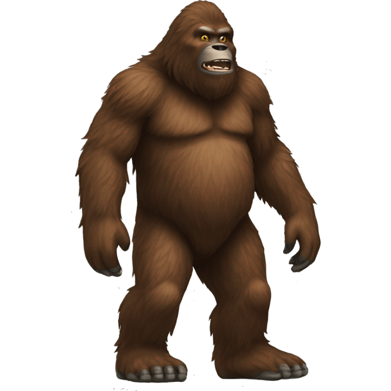 Bigfoot emoji