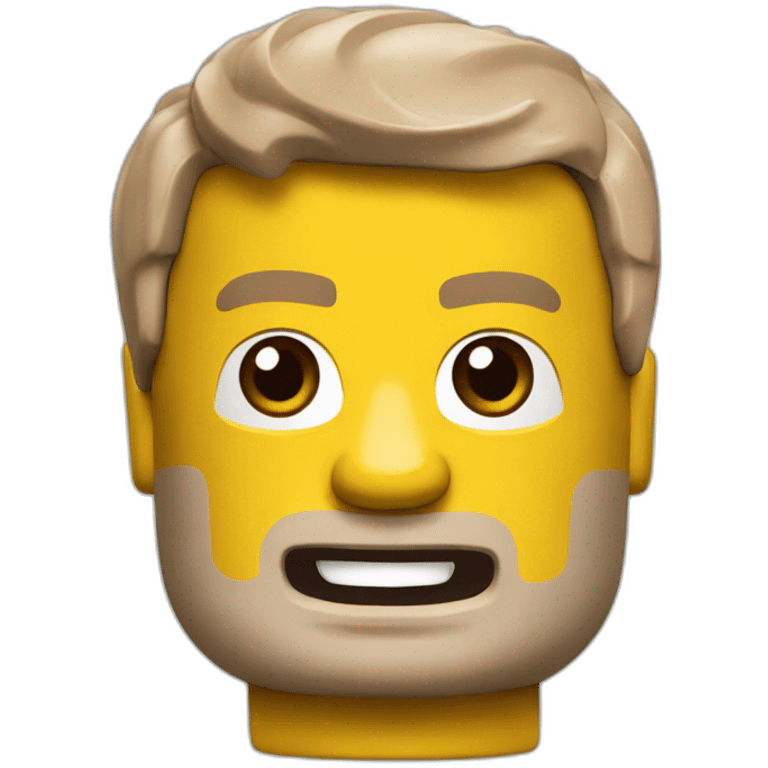 Lego face emoji