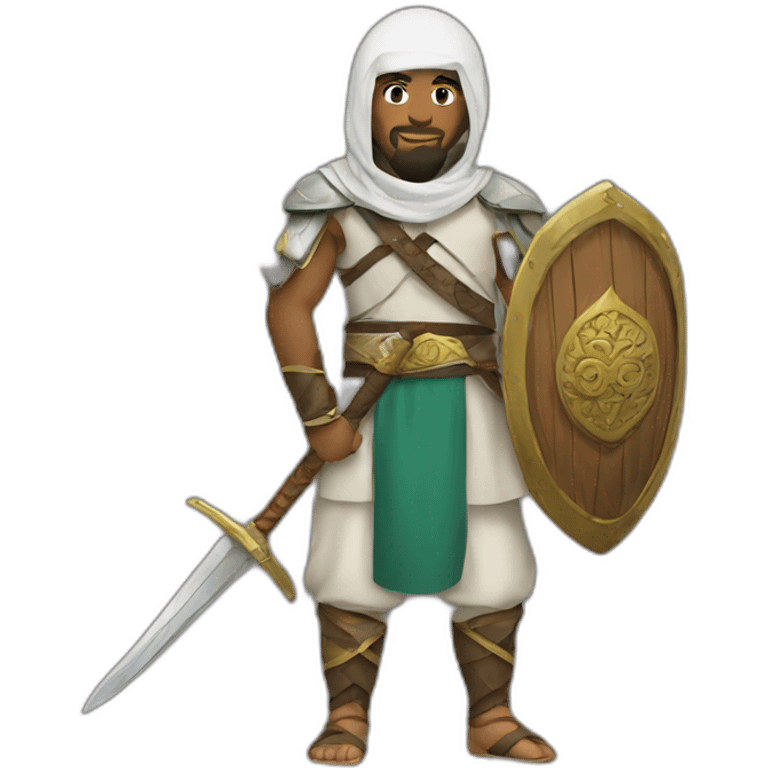 warrior muslim  emoji