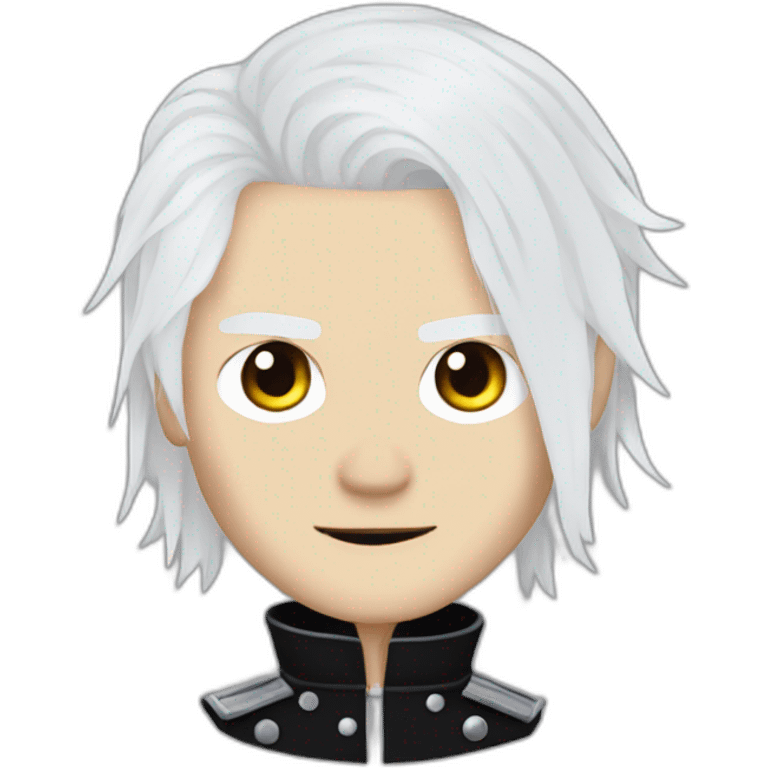 Gerard way white hair welcome to the black parade emoji