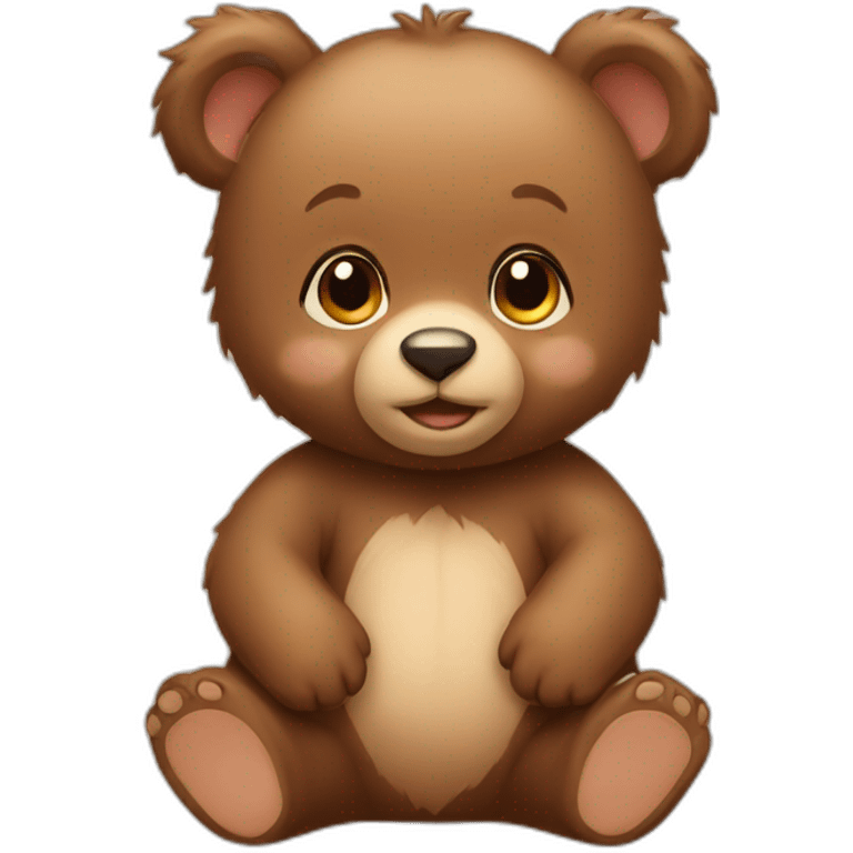 Baby bear emoji