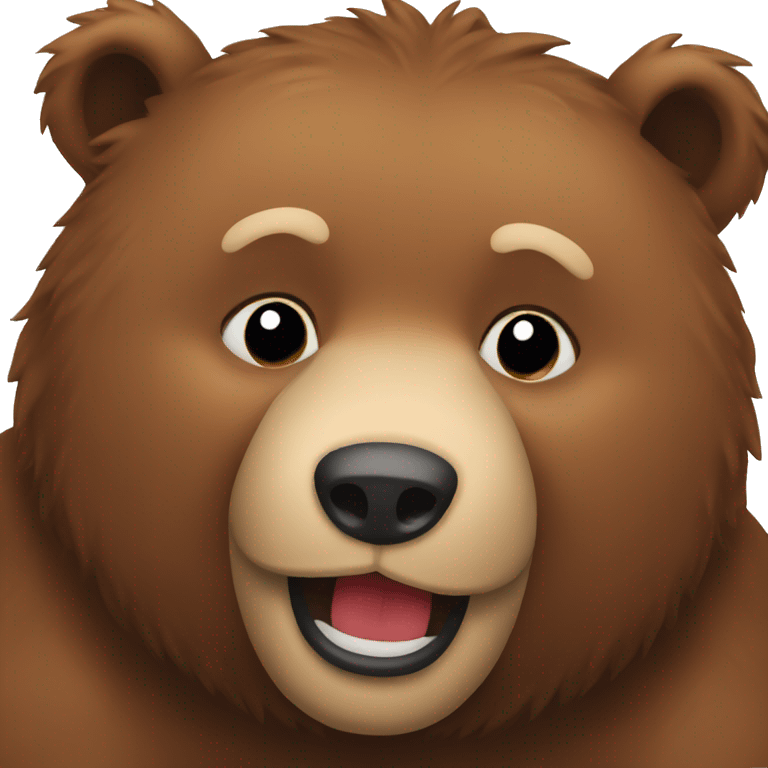 brown bear emoji