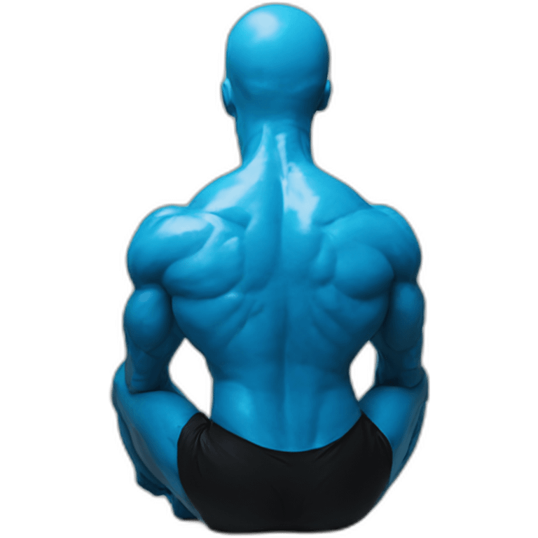 dr manhattan low squat back view emoji