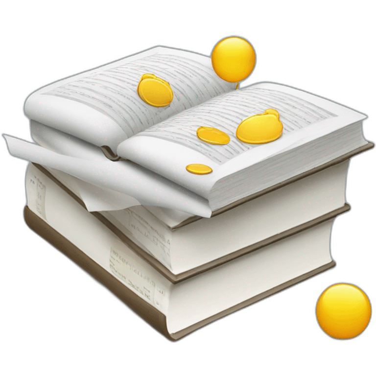 1. Books about finance and self improvement  emoji