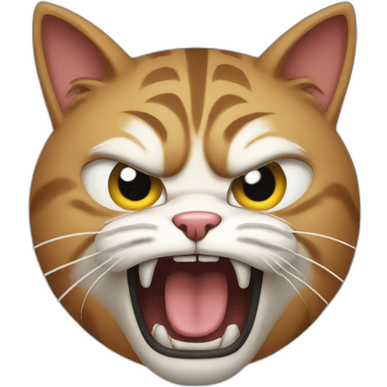 angry cat  emoji