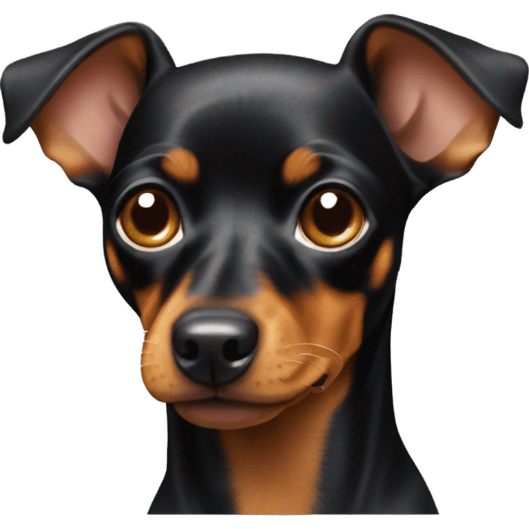 Min pin dog emoji