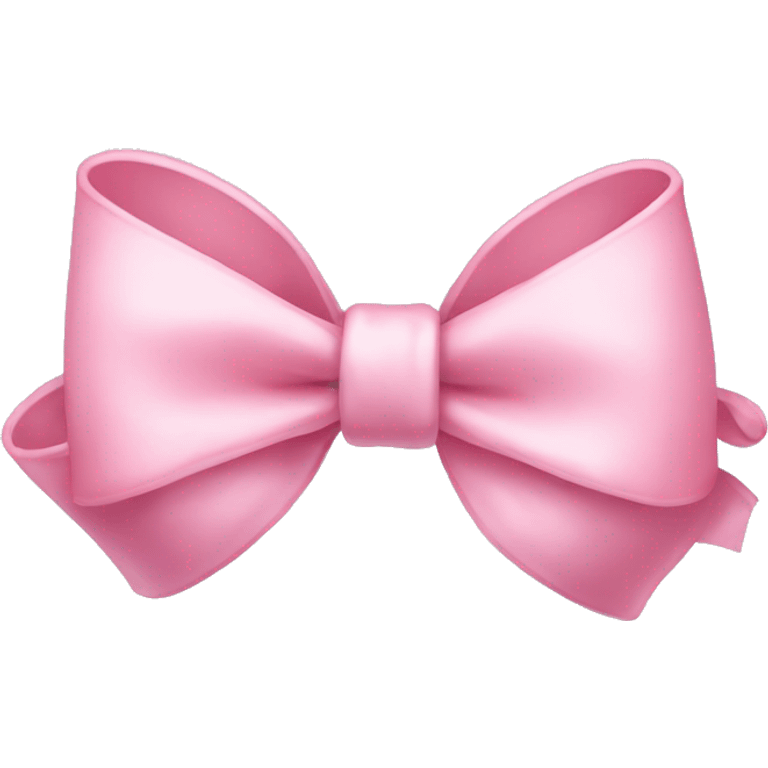 Baby pink bow emoji