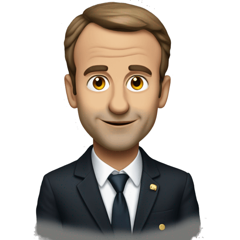 Emanuel Macron emoji