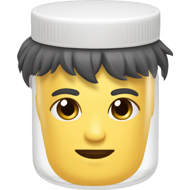 hair mask jar emoji