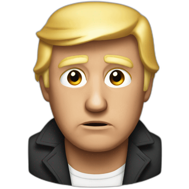 donald-trump-arrested emoji