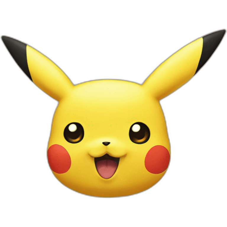 Pikachu head  emoji