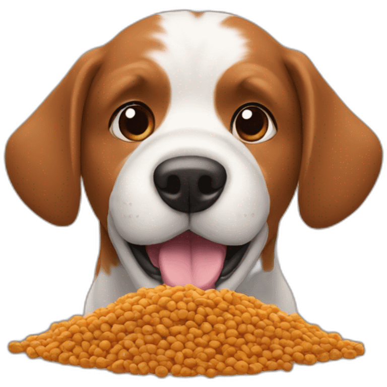 Dog food emoji