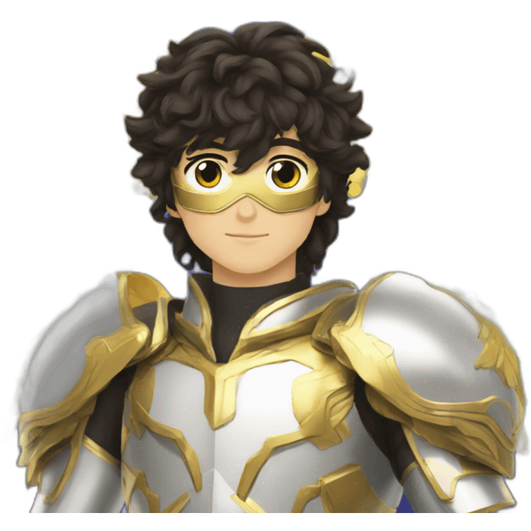 Seiya with Pegasus helmet emoji