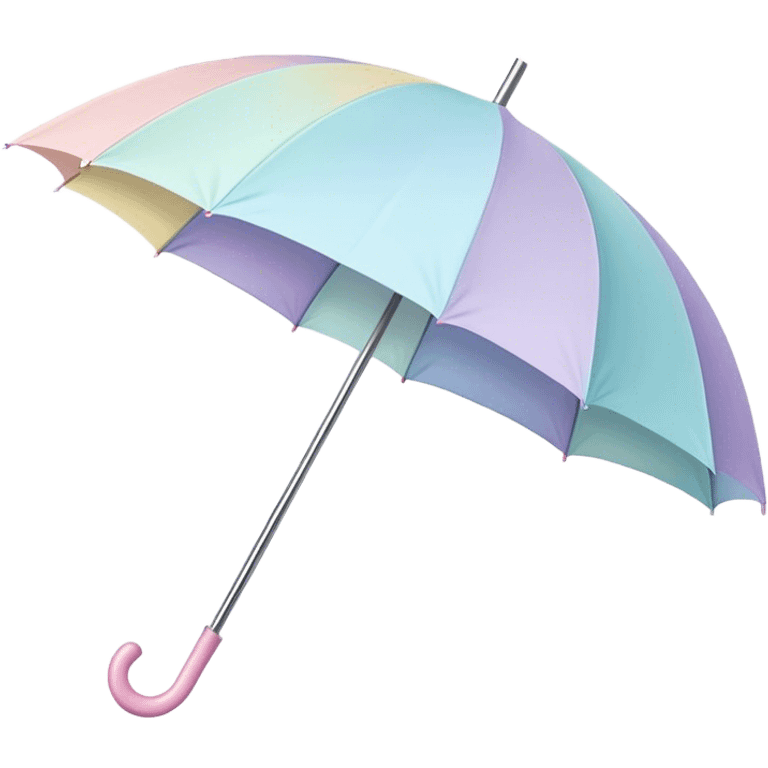 pastel umbrella emoji