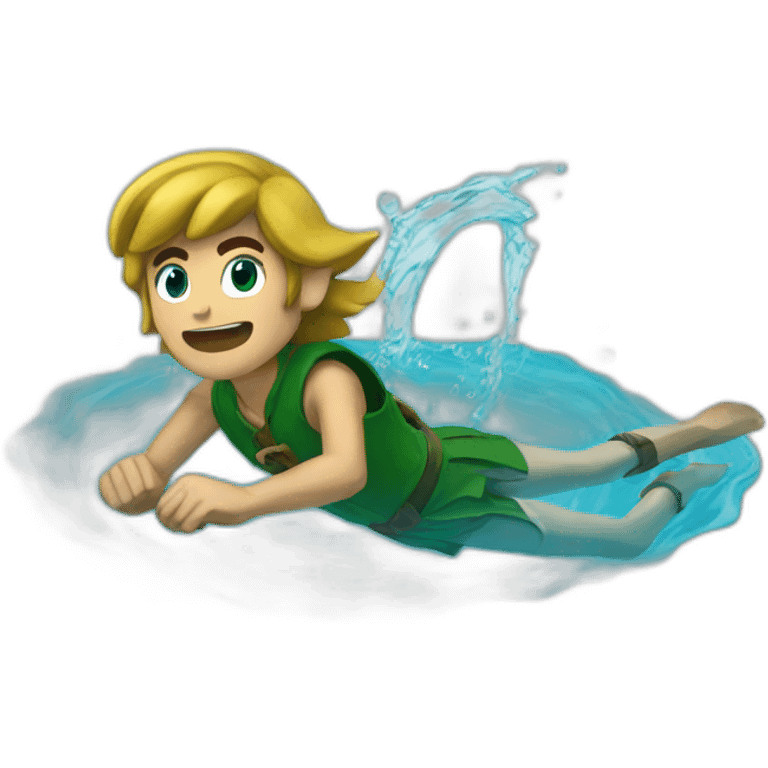 Link swimming  emoji