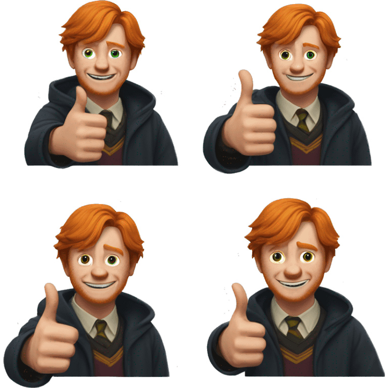 Ron weasley thumb up emoji