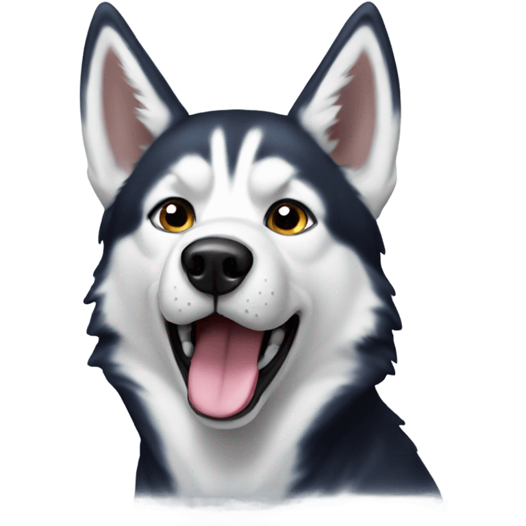 HUSKY w emoji