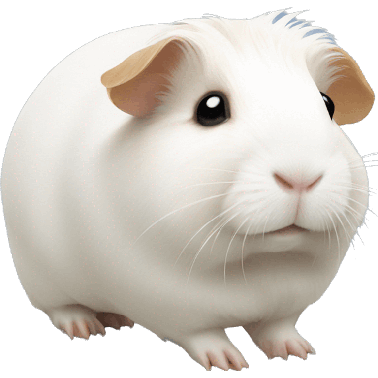 white Guinea pig emoji