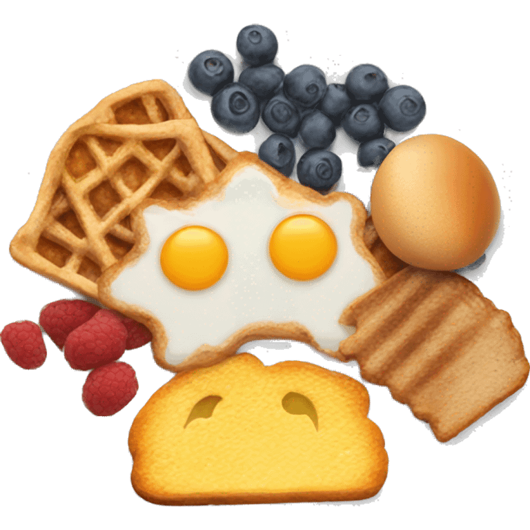 breakfast plate emoji