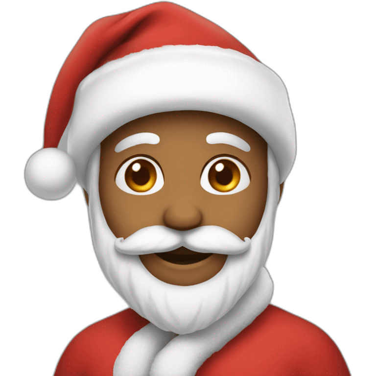 santa love emoji