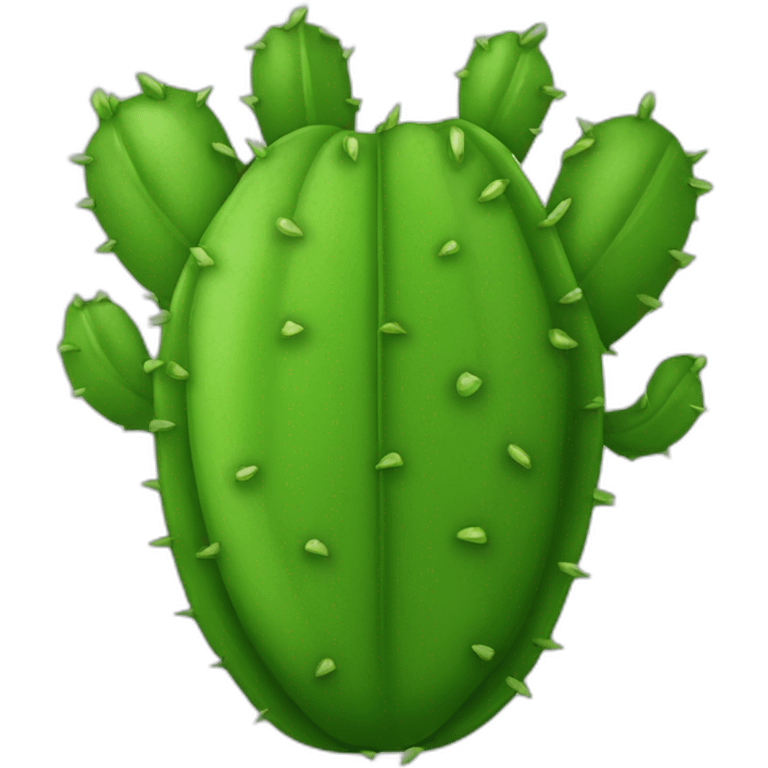 Nopal with grill marks emoji