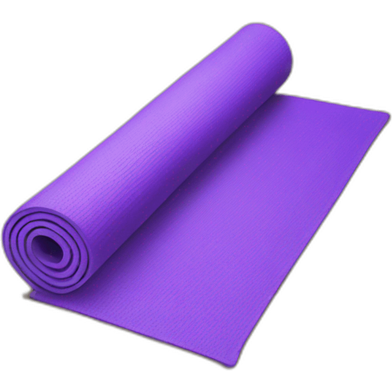 Yoga mat emoji