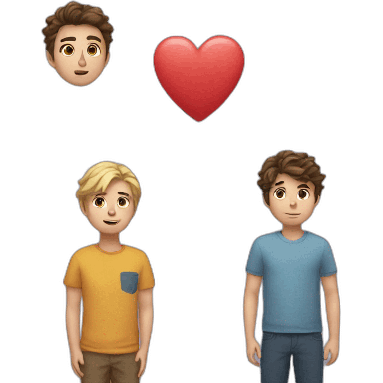 Heartstopper Nick and Charlie emoji