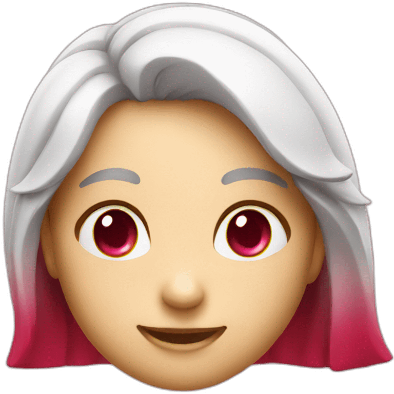 ruby faced logo smiling emoji