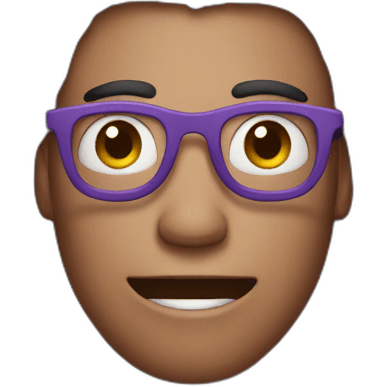 Purple guy emoji