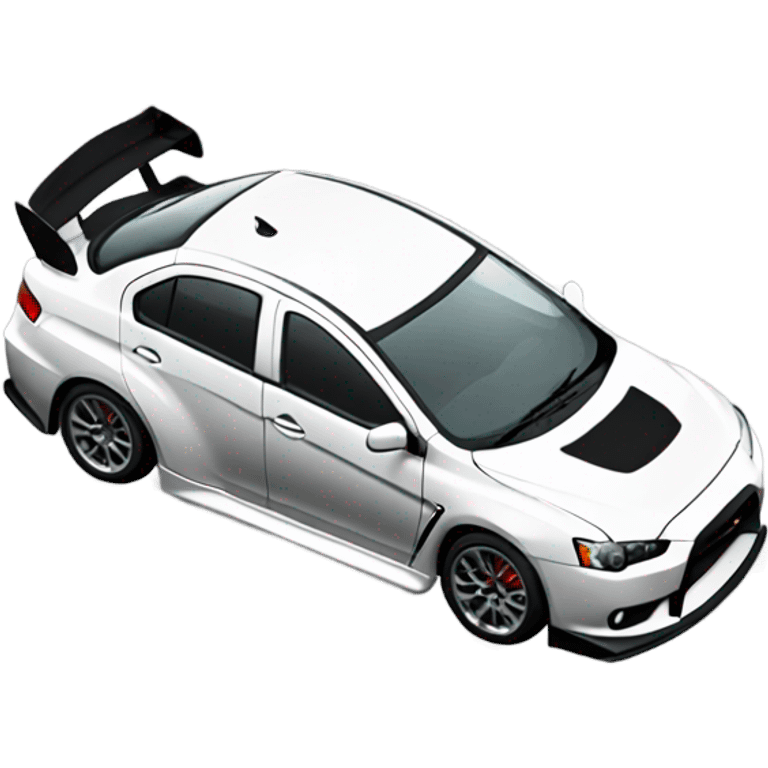 Mitsubishi evo X emoji