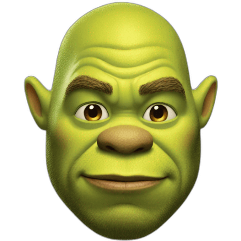 Shrek kiss Gérad emoji